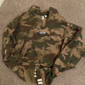 Adidas crop jacket